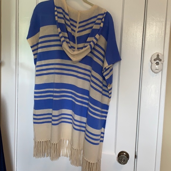 Lilly Pulitzer Avion Cashmere Cardigan / Poncho - Picture 6 of 12
